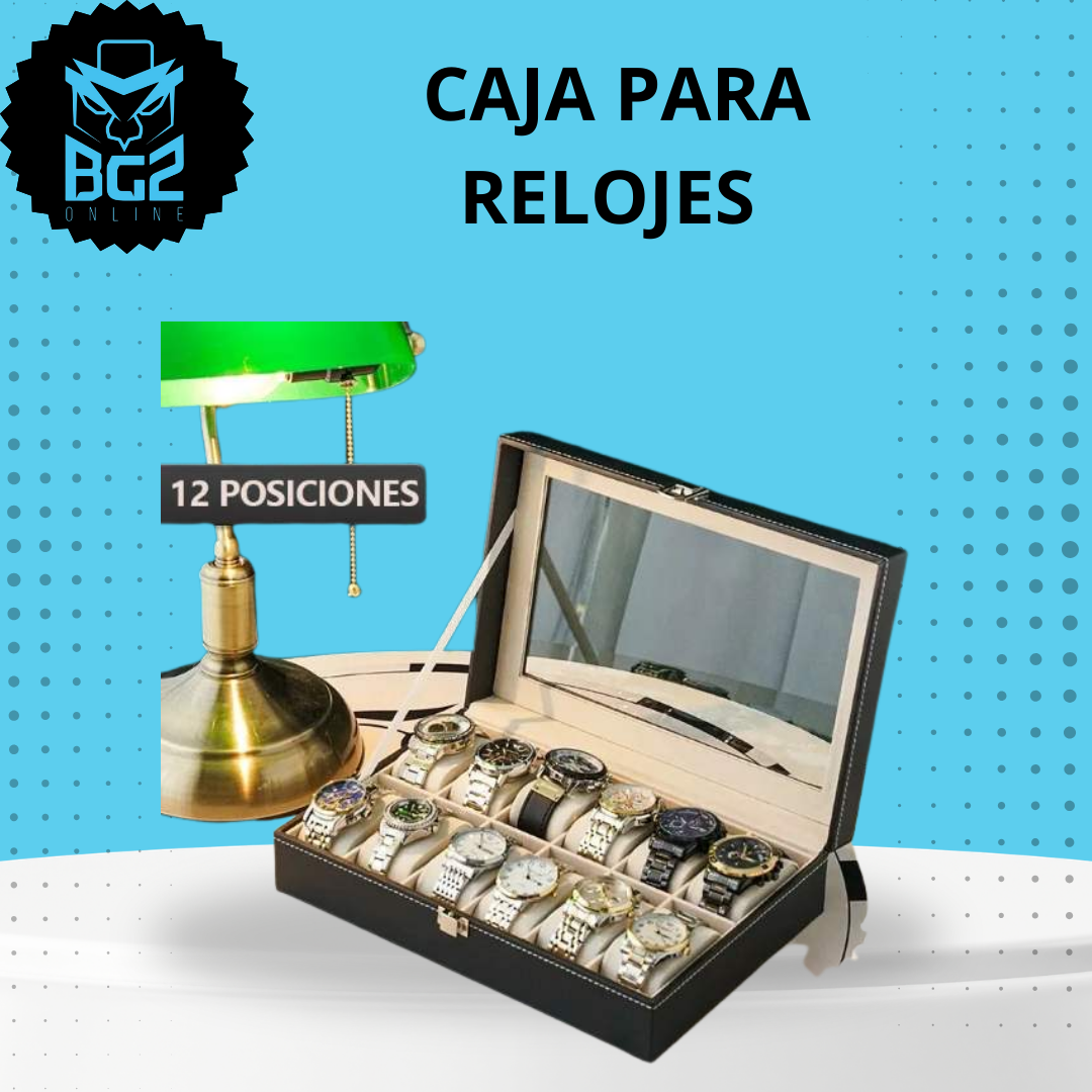 CAJA PARA RELOJES